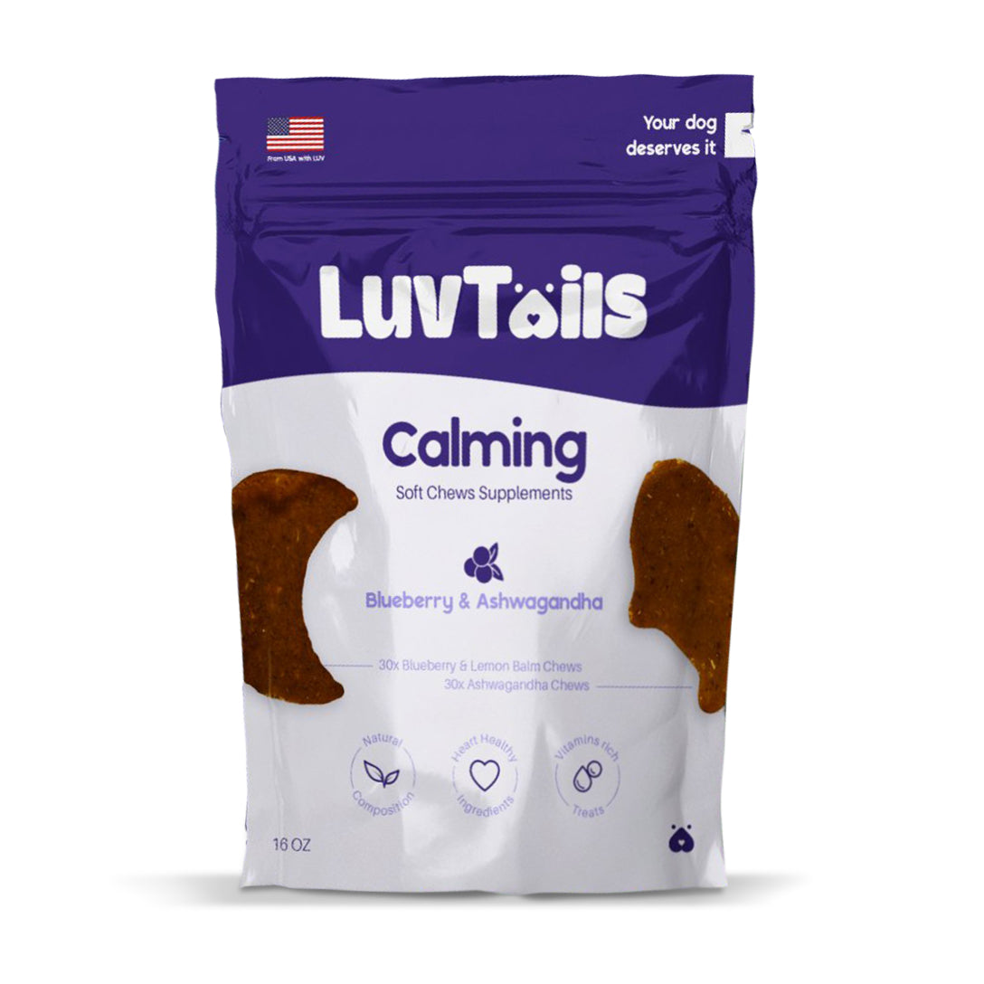 Calming Dog Treats - Blueberry and Ashwagandha