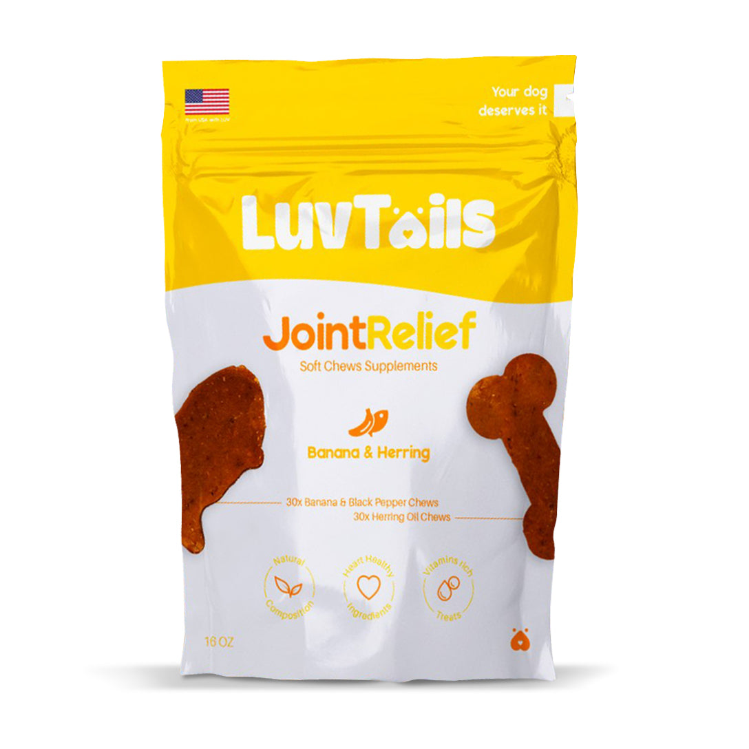 Joint Relief Dog Treats - Banana and Herring